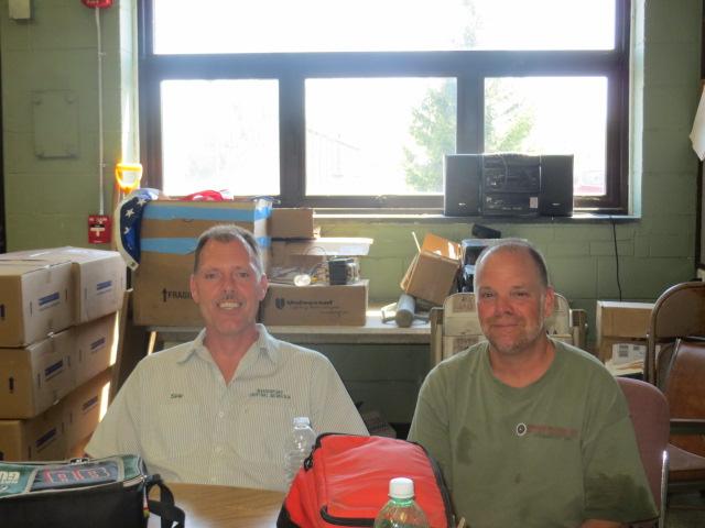 (Left to Right) Skip Stearns and Archie Kell are two members of the excellent custodial staff in the WCS District. 