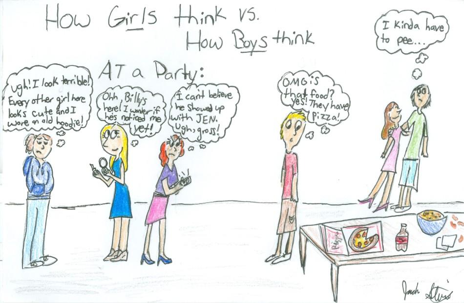Girls v. Boys: The Party Scene
