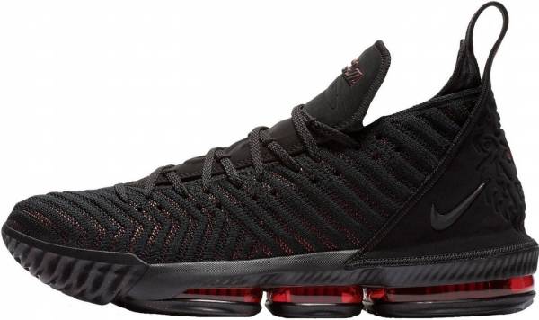 red and black lebron 16