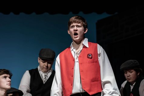 Aaron Brown in Weedsports production of Les Miserables.
