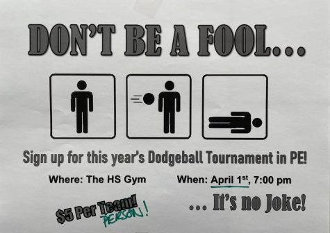 Heads Up! Lion’s Club Dodgeball Coming April 1