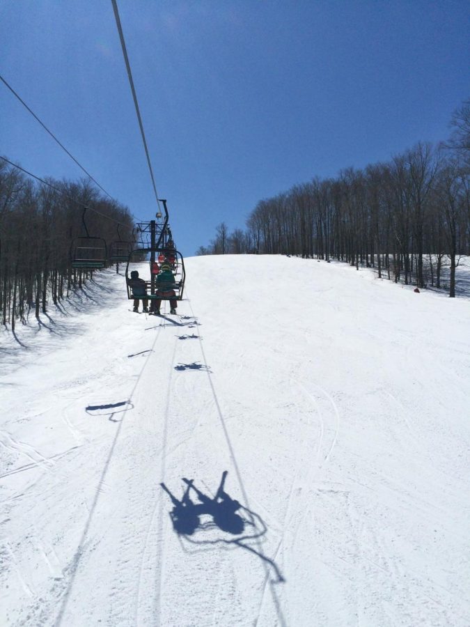 The ski lift at Song Mountain, new home of the Weedsport Ski Club